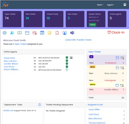 MicroTelecom Help Desk Portal