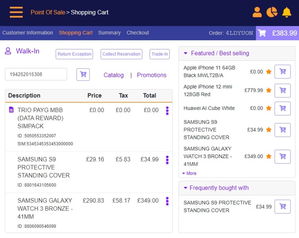 MicroTelecom Enterprise EPOS System