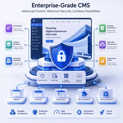 Enterprise CMS – Professional Content Management System