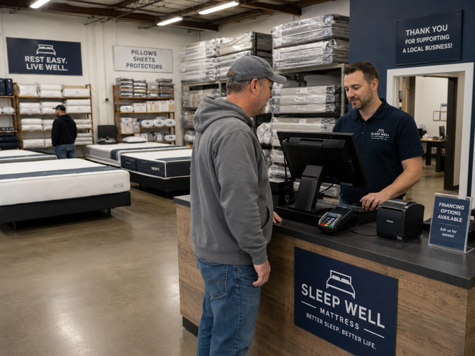 MTPOS Software for Mattresses Stores