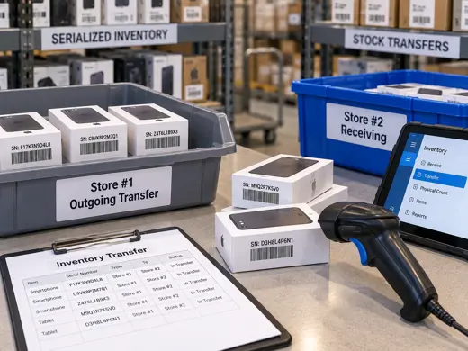 Enterprise inventory visibility across stores and warehouses