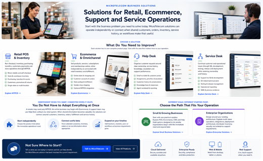 Modern MTPOS retail point of sale and inventory workstation